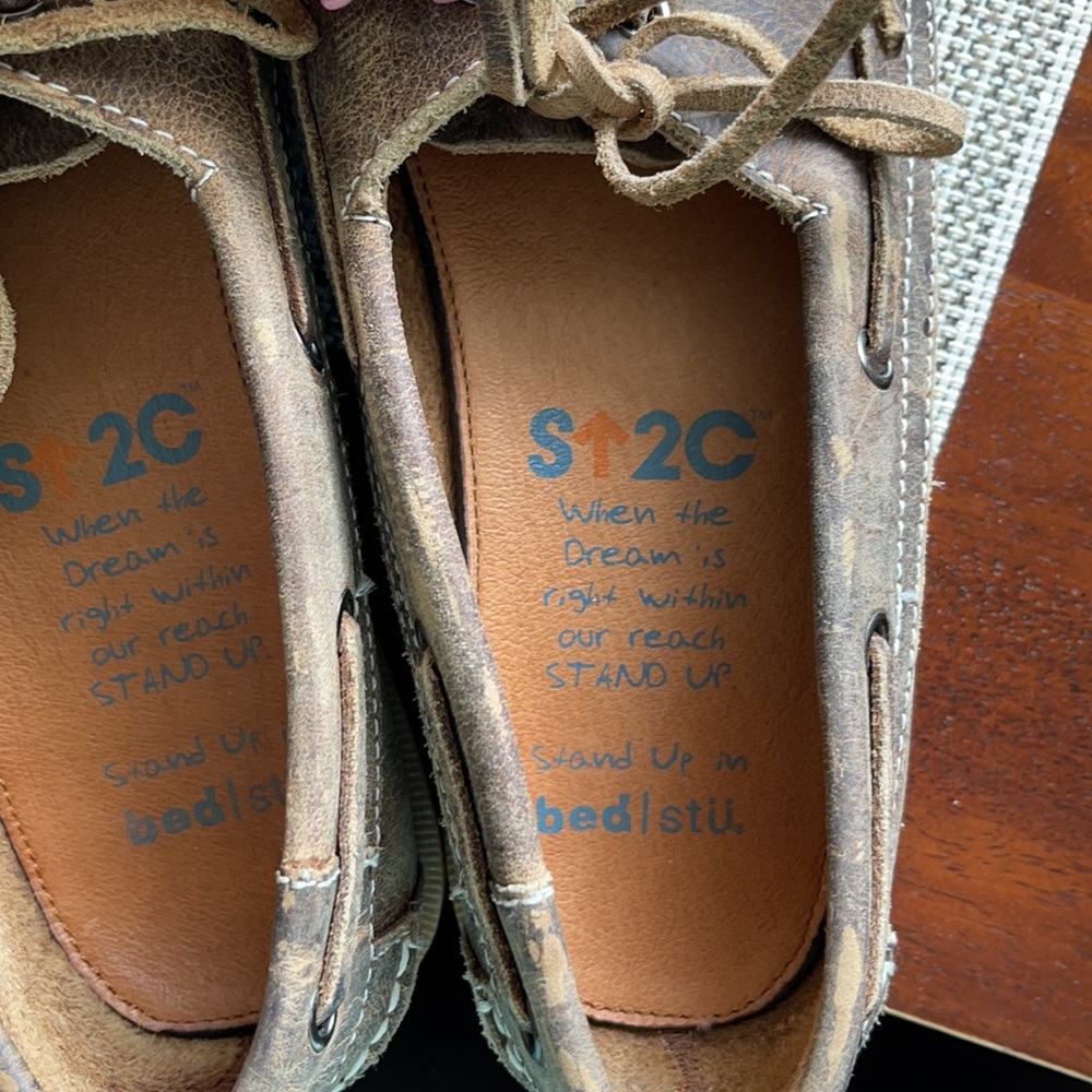 BED STU boat shoes size 9.5 - Picture 2 of 6